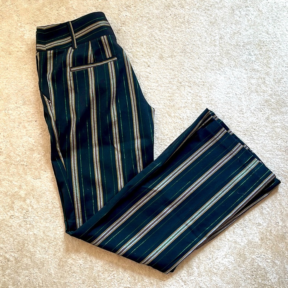 Stripe bootleg pants from Urban Outfitters